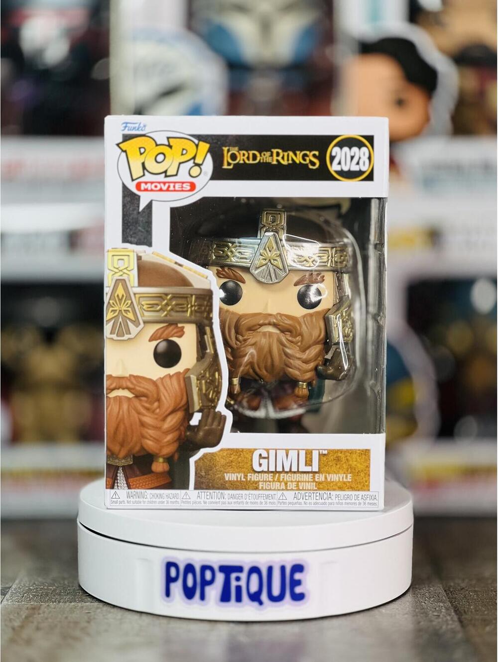 The Lord of the Rings Gimli Pop! Sayings Funko Pop! #2028